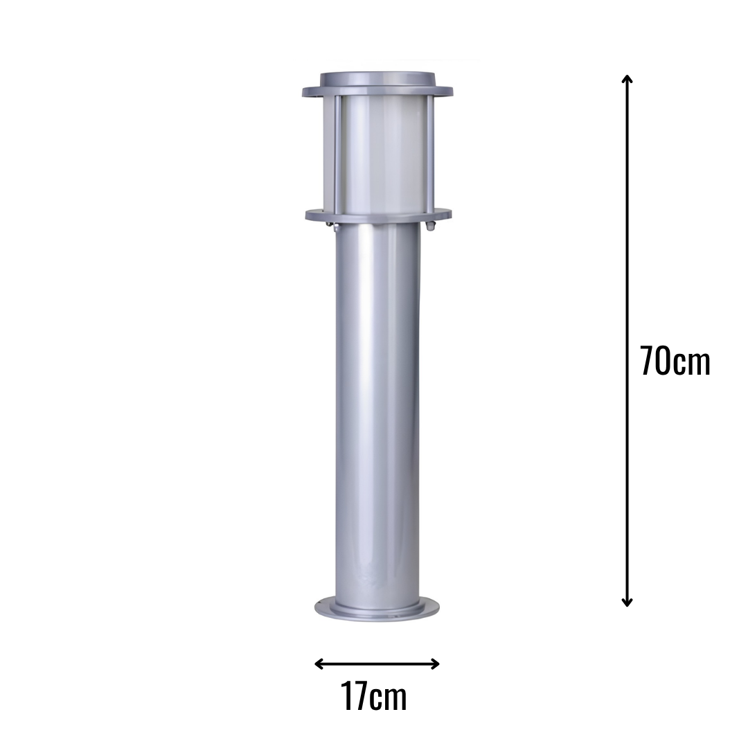 Zerpa Alüminyum E27 Duylu Bollard Tekli Z 20600