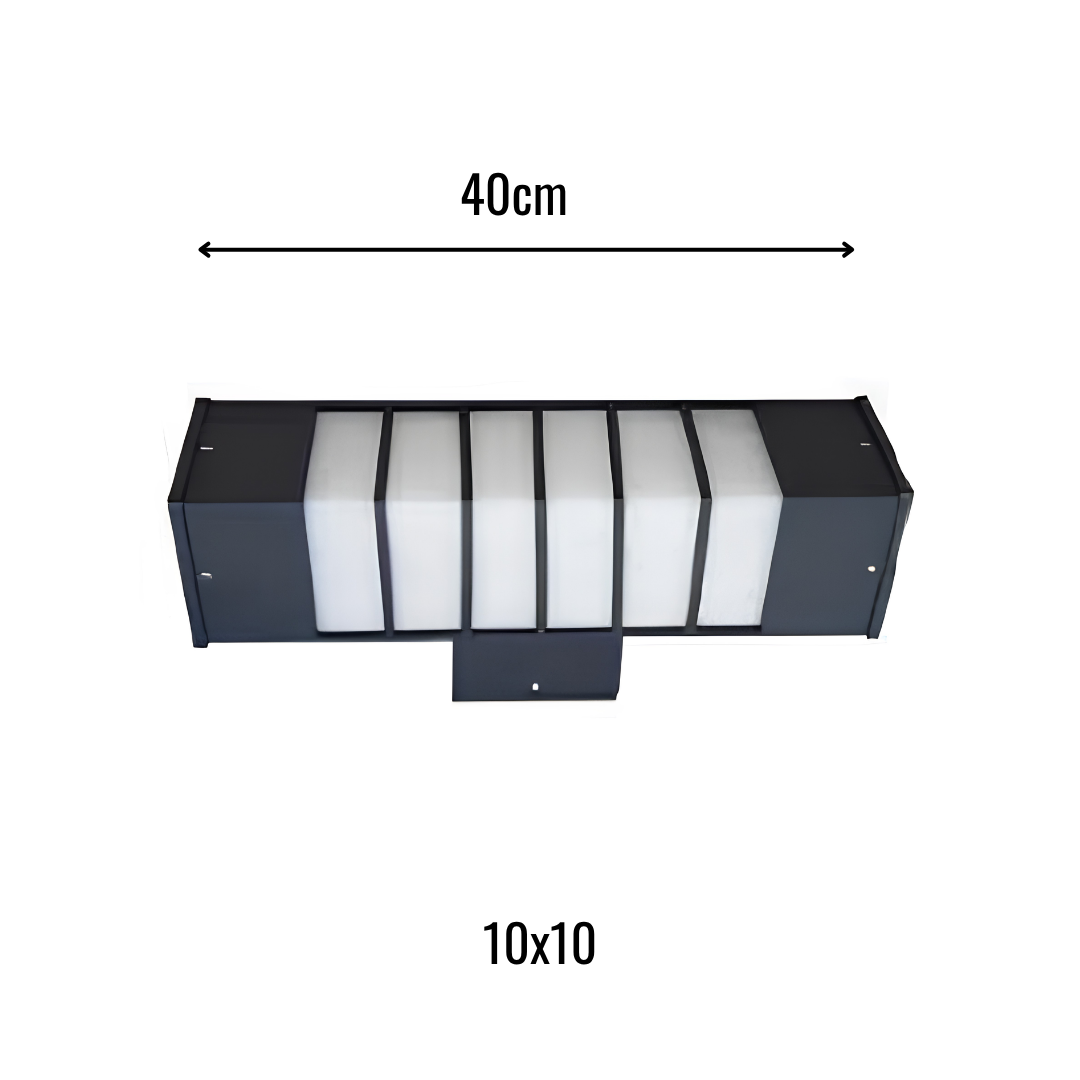 Zerpa Alüminyum Piramit GU10 Duylu Bollard Tekli Z 13260