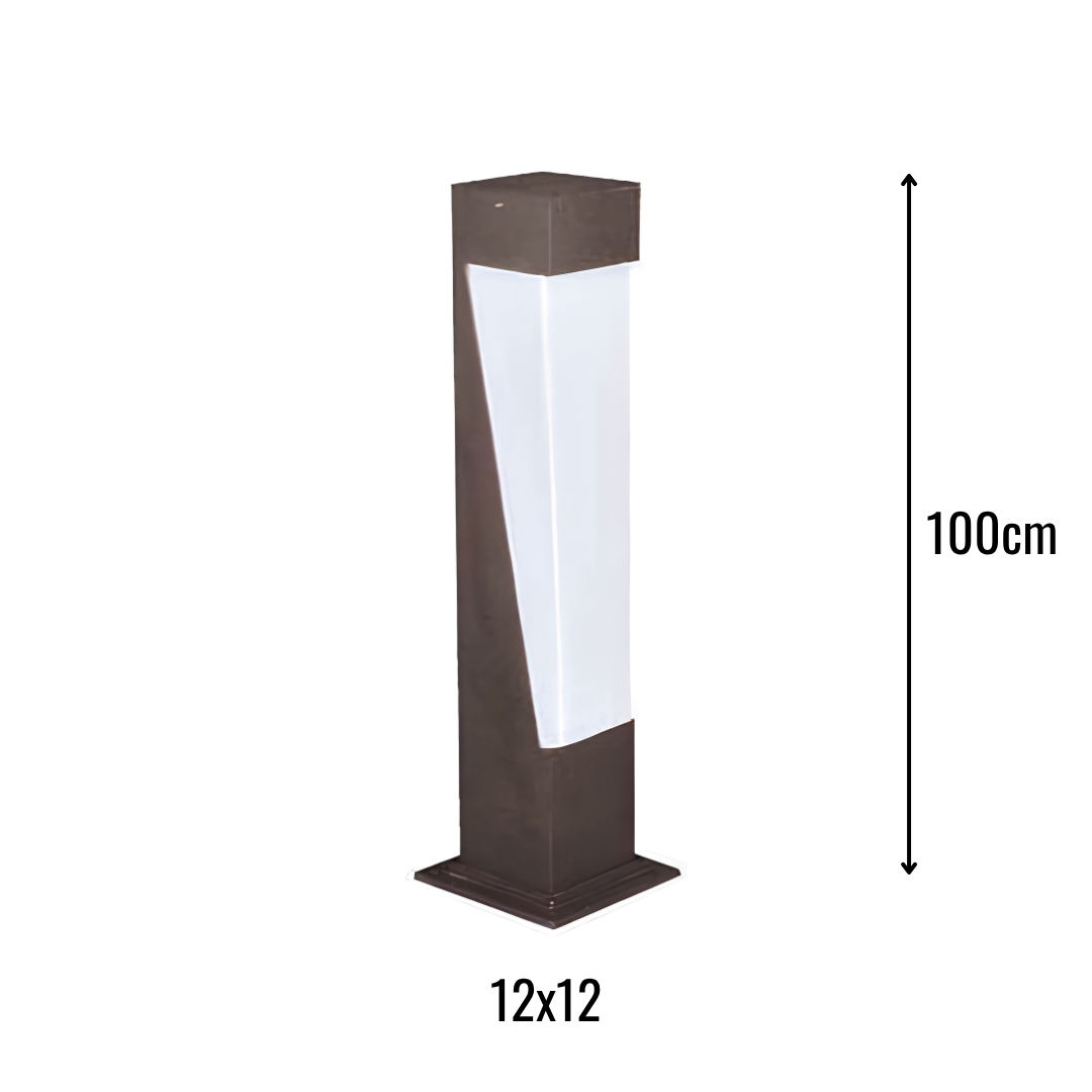 Zerpa Alüminyum 20w SMD Ledli Bollard Tekli Z 14321