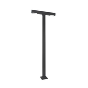Zerpa Alüminyum 2x40w Ledli Bollard Tekli Z 14350