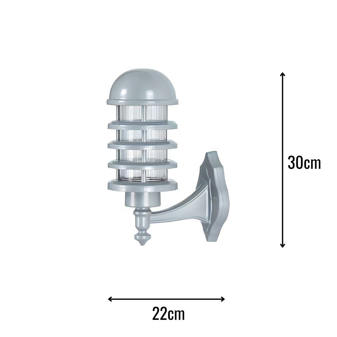 Zerpa Alüminyum E27 Duylu Bollard Tekli Z 20604