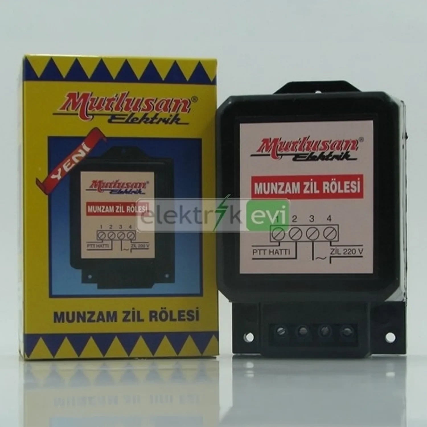 Mutlusan Munzam Zil Rölesi (Telefon Zili Rölesi)