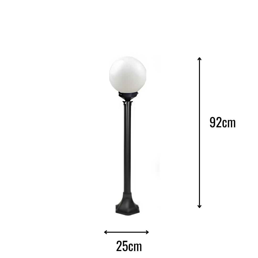 Zerpa 25'lik Akrilik Soft Glop Siyah 92cm Çim Direk Z 3443