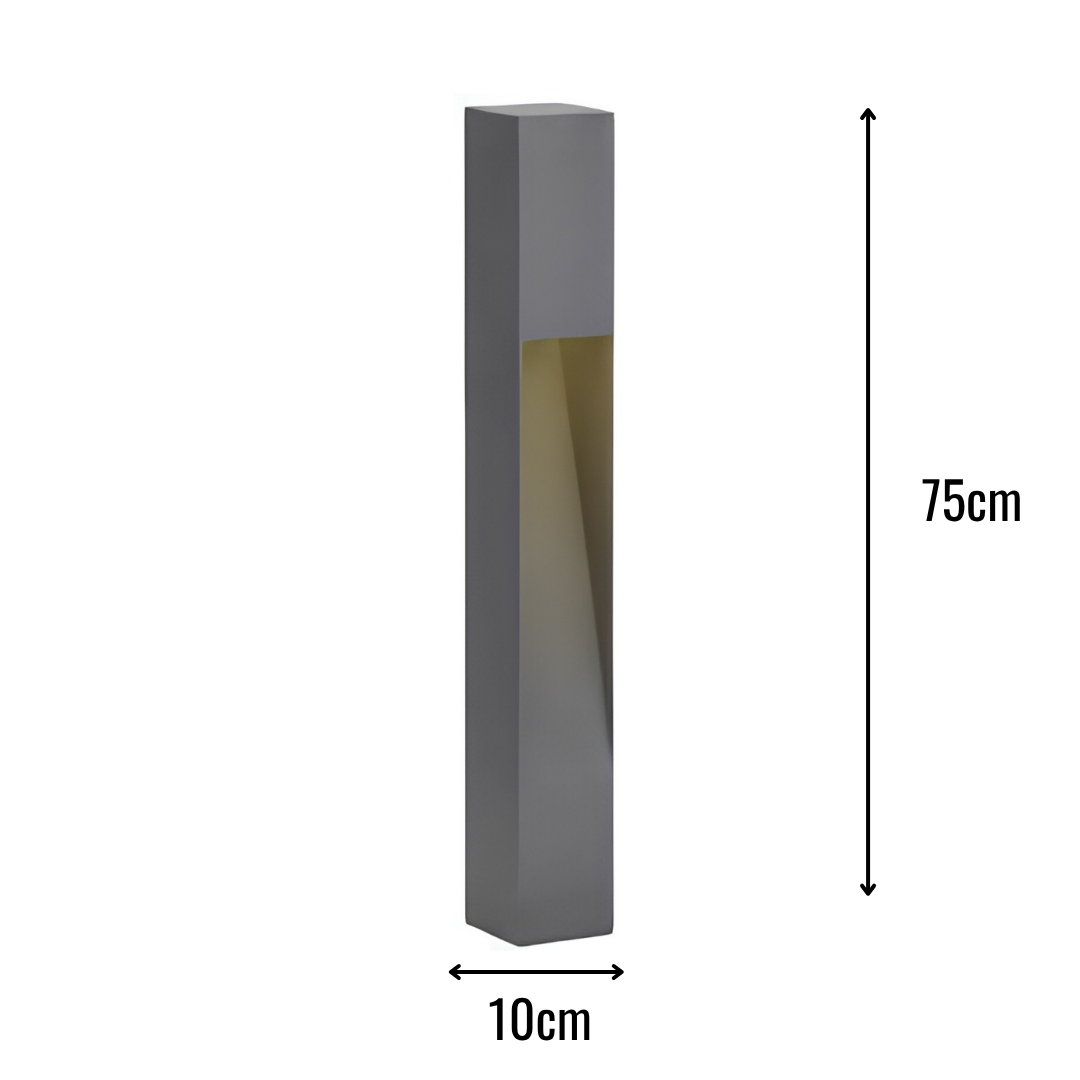 Zerpa Alüminyum  GU10 Duylu Bollard Tekli Z 20150