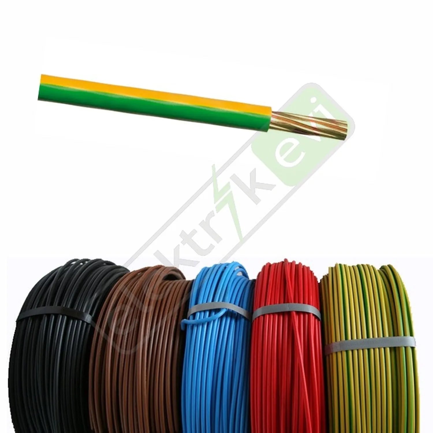 NYAÇ 95 MM PVC İZOLELİ TESİSAT KABLOSU