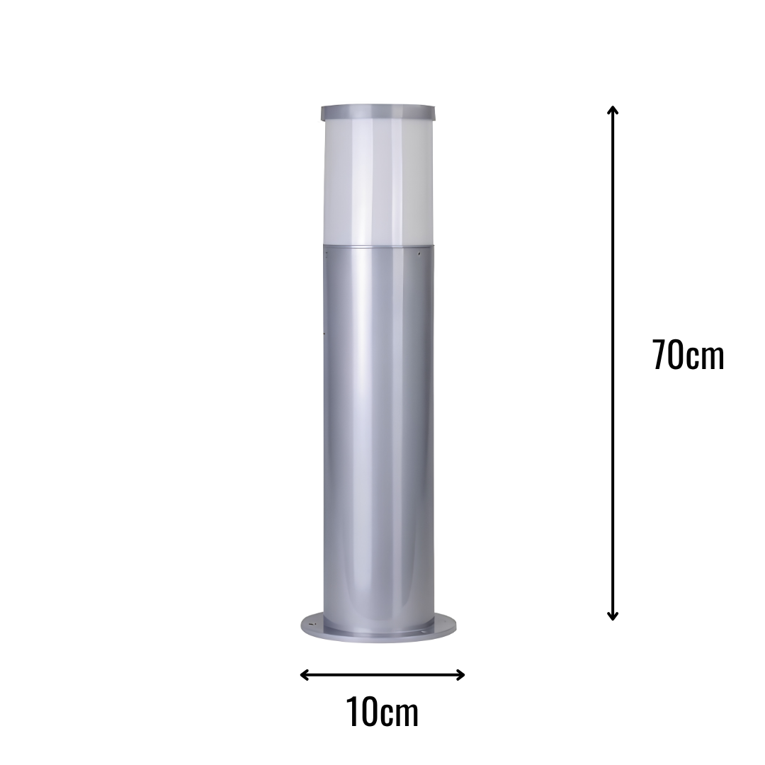 Zerpa Alüminyum E27 Duylu Bollard Tekli Z 20202