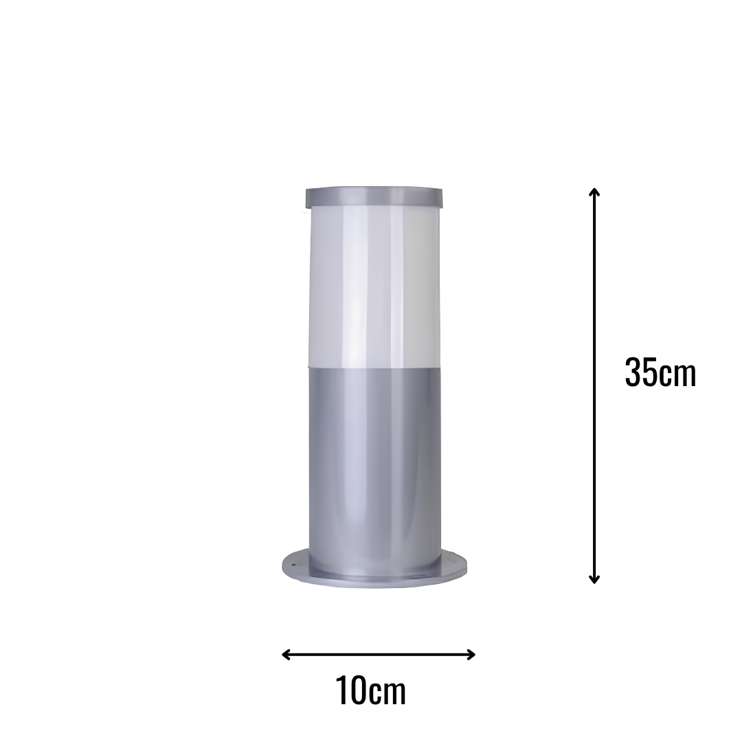 Zerpa Alüminyum E27 Duylu Bollard Tekli Z 20200