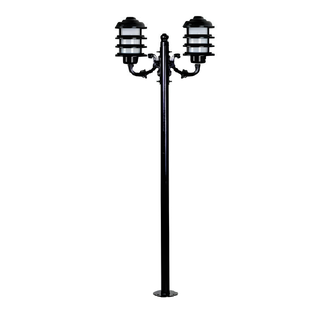 Zerpa Alüminyum E27 Duylu Bollard Tekli Z 20256