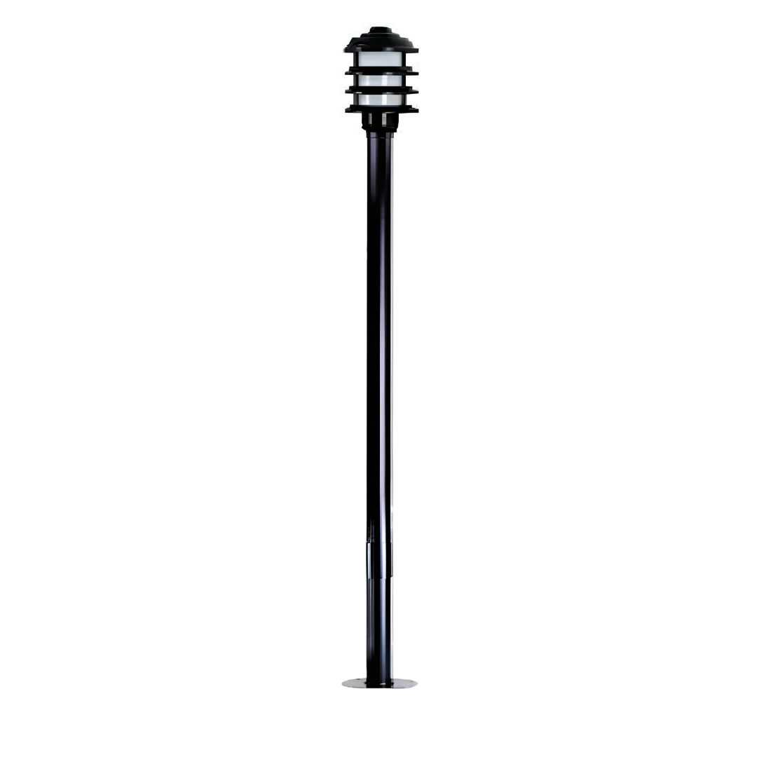 Zerpa Alüminyum E27 Duylu Bollard Tekli Z 20255