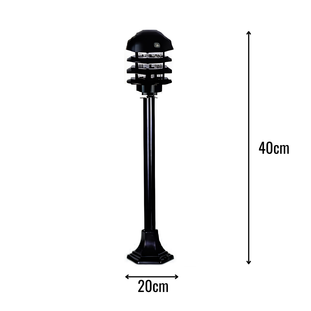 Zerpa Alüminyum E27 Duylu Bollard Tekli Z 20303