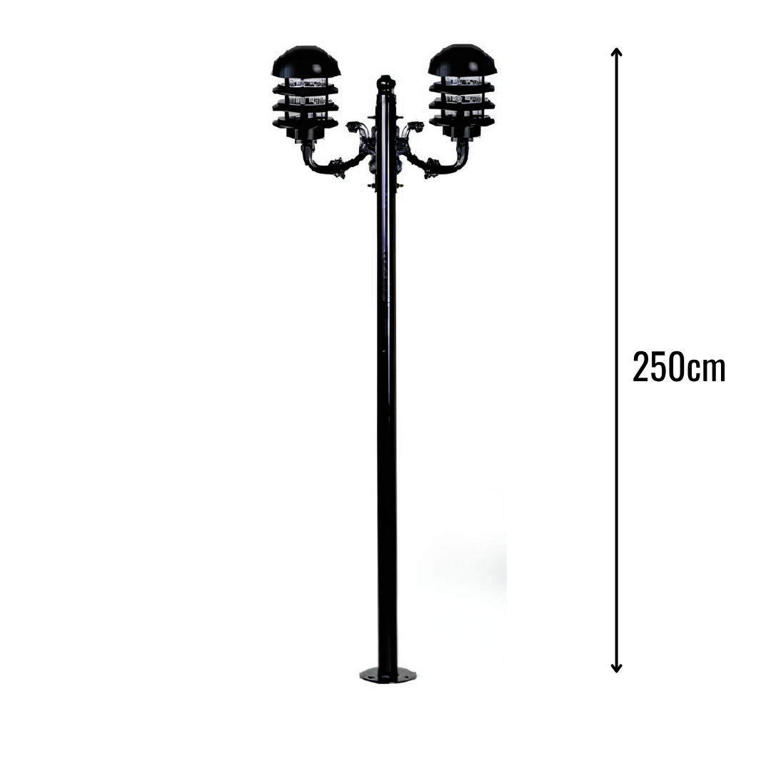 Zerpa Alüminyum E27 Duylu Bollard Tekli Z 20305