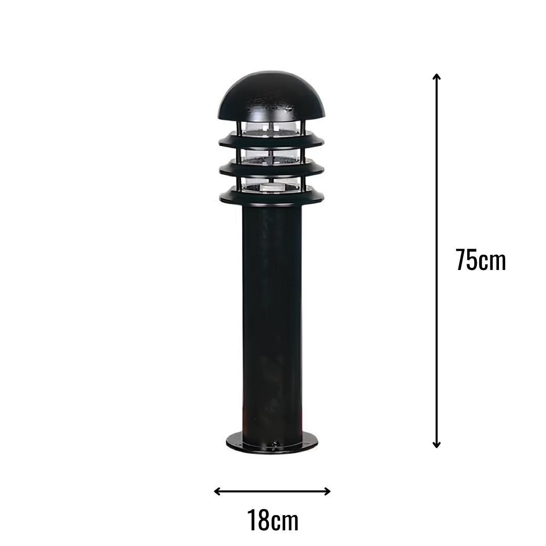 Zerpa Alüminyum E27 Duylu Bollard Tekli Z 20300