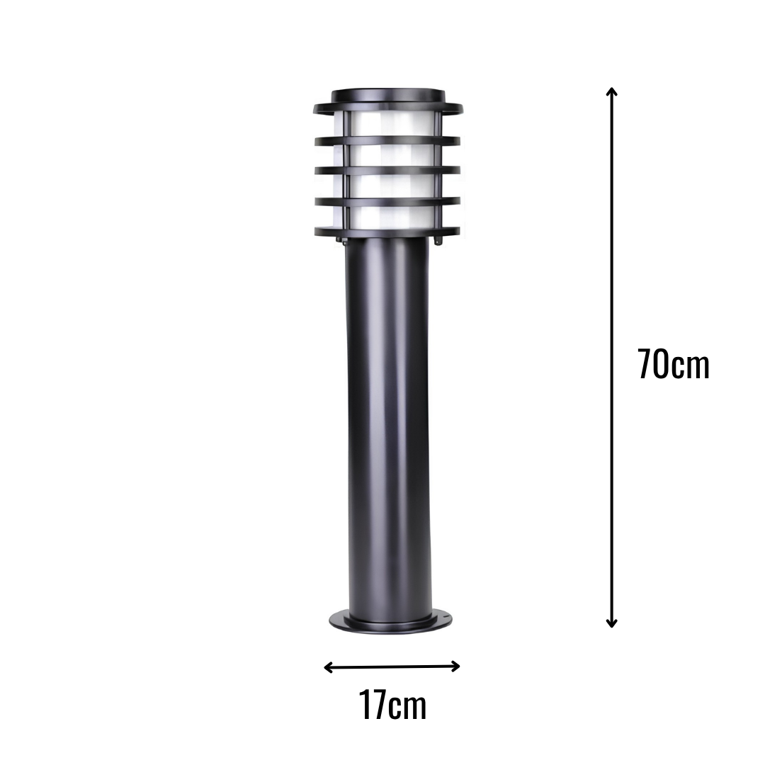 Zerpa Alüminyum E27 Duylu Bollard Tekli Z 20350