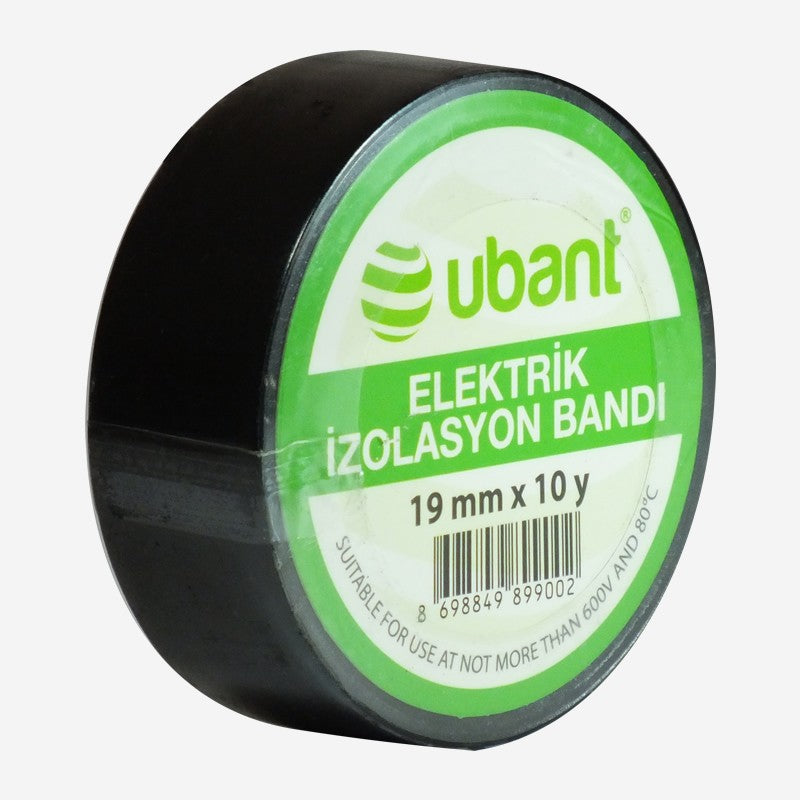 Universal Siyah İzole Bant 10 Adet