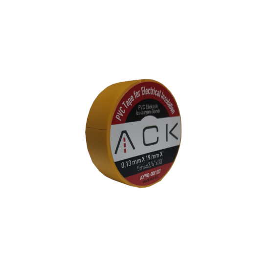Ack Sarı İzole Bant 10 Adet