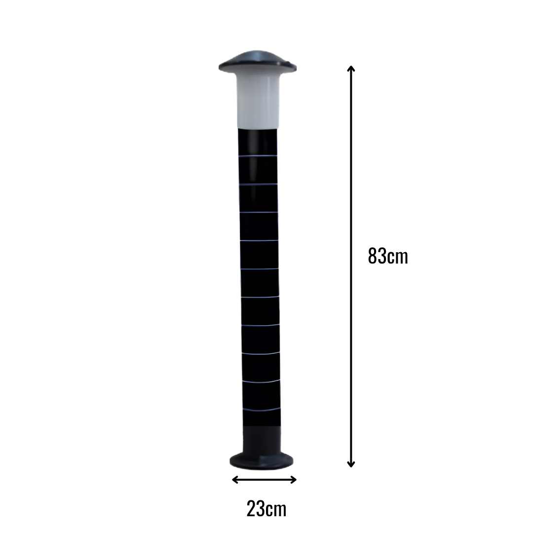 Zerpa Mantar Bollard Soft Beyaz Direk Z 13506