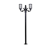 Zerpa Alüminyum E27 Duylu Bollard Tekli Z 20355