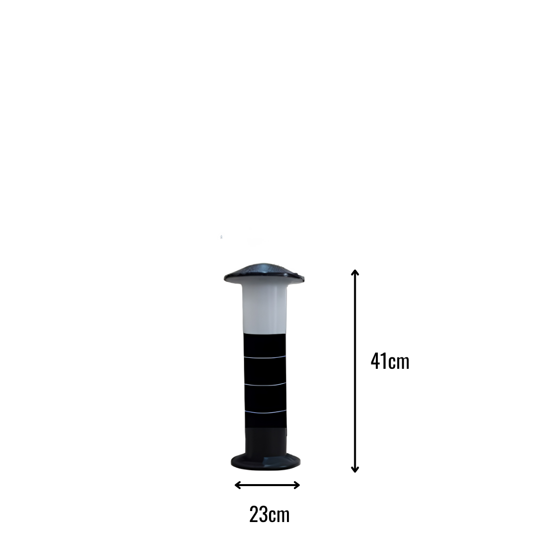 Zerpa Mantar Bollard Soft Beyaz Direk Z 13505