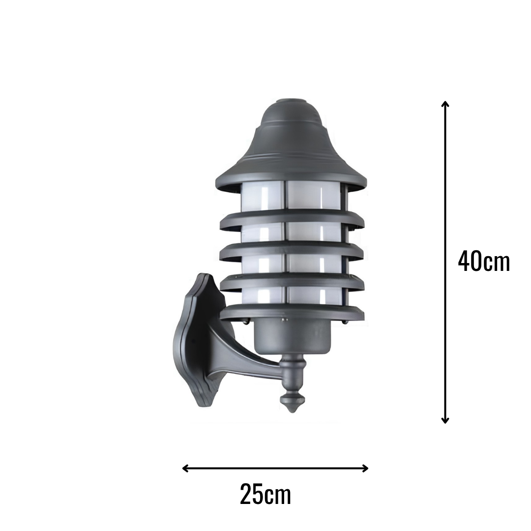 Zerpa Alüminyum E27 Duylu Bollard Tekli Z 20705