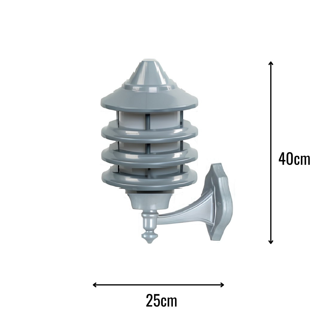 Zerpa Alüminyum E27 Duylu Bollard Tekli Z 20702