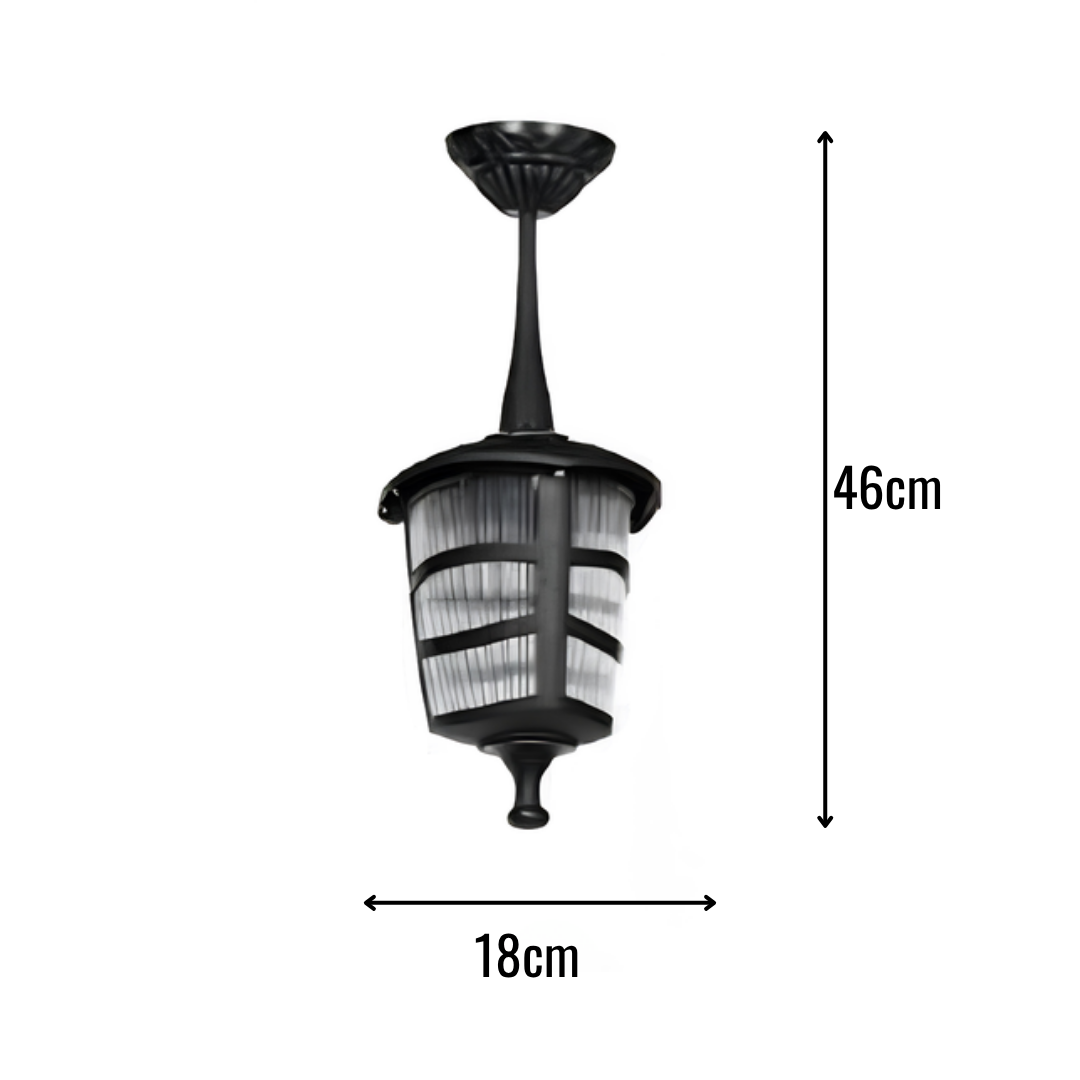 Zerpa Optik Üçgen Siyah Sarkıt Z 7052