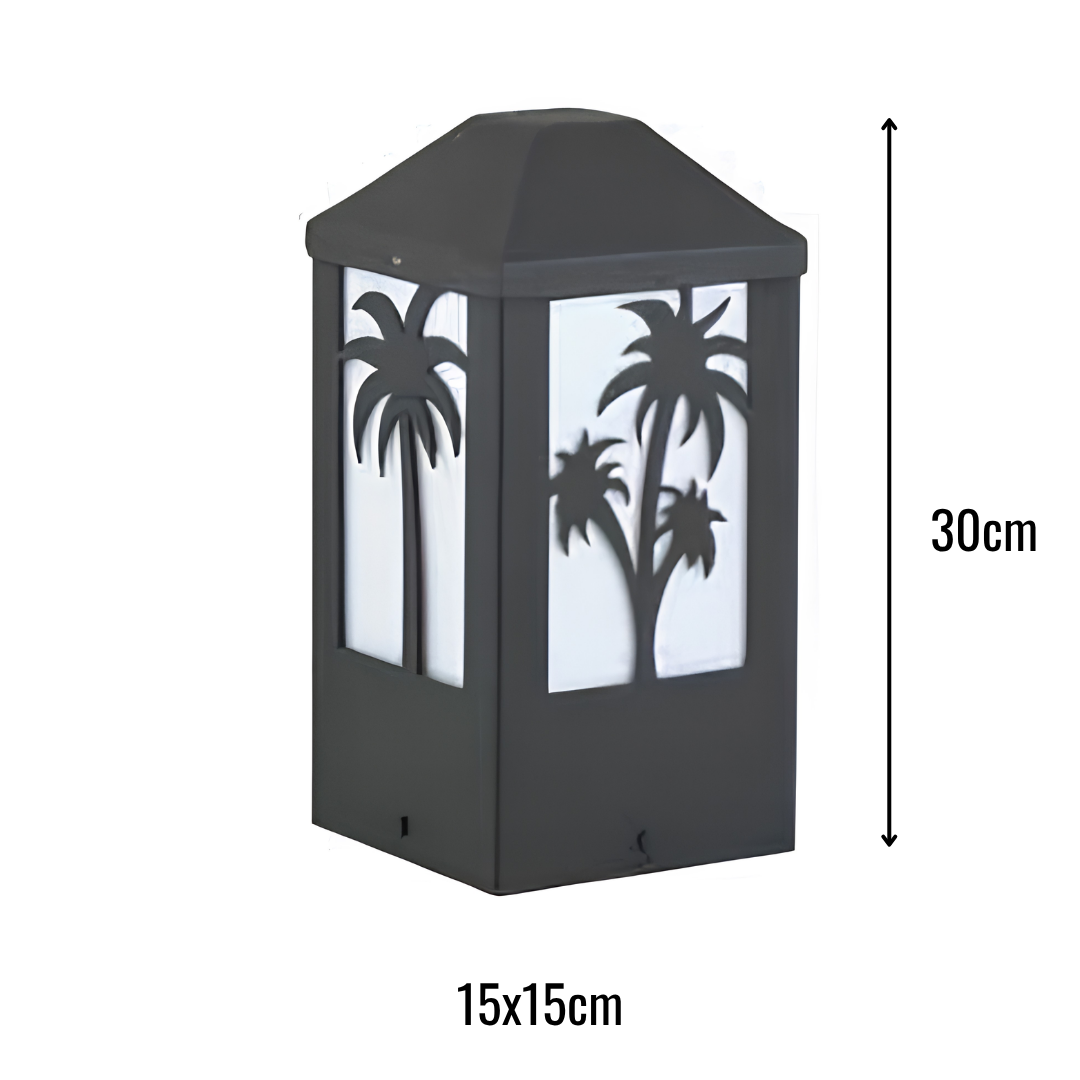 Zerpa Alüminyum E27 Duylu Bollard Tekli Z 20716