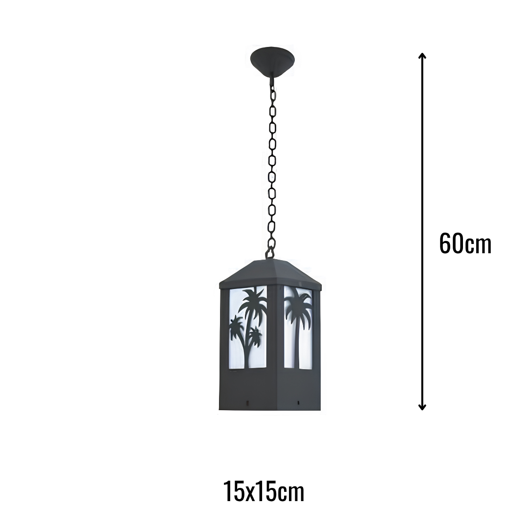 Zerpa Alüminyum E27 Duylu Bollard Tekli Z 20713