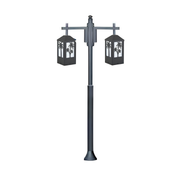 Zerpa Alüminyum E27 Duylu Bollard Tekli Z 20712