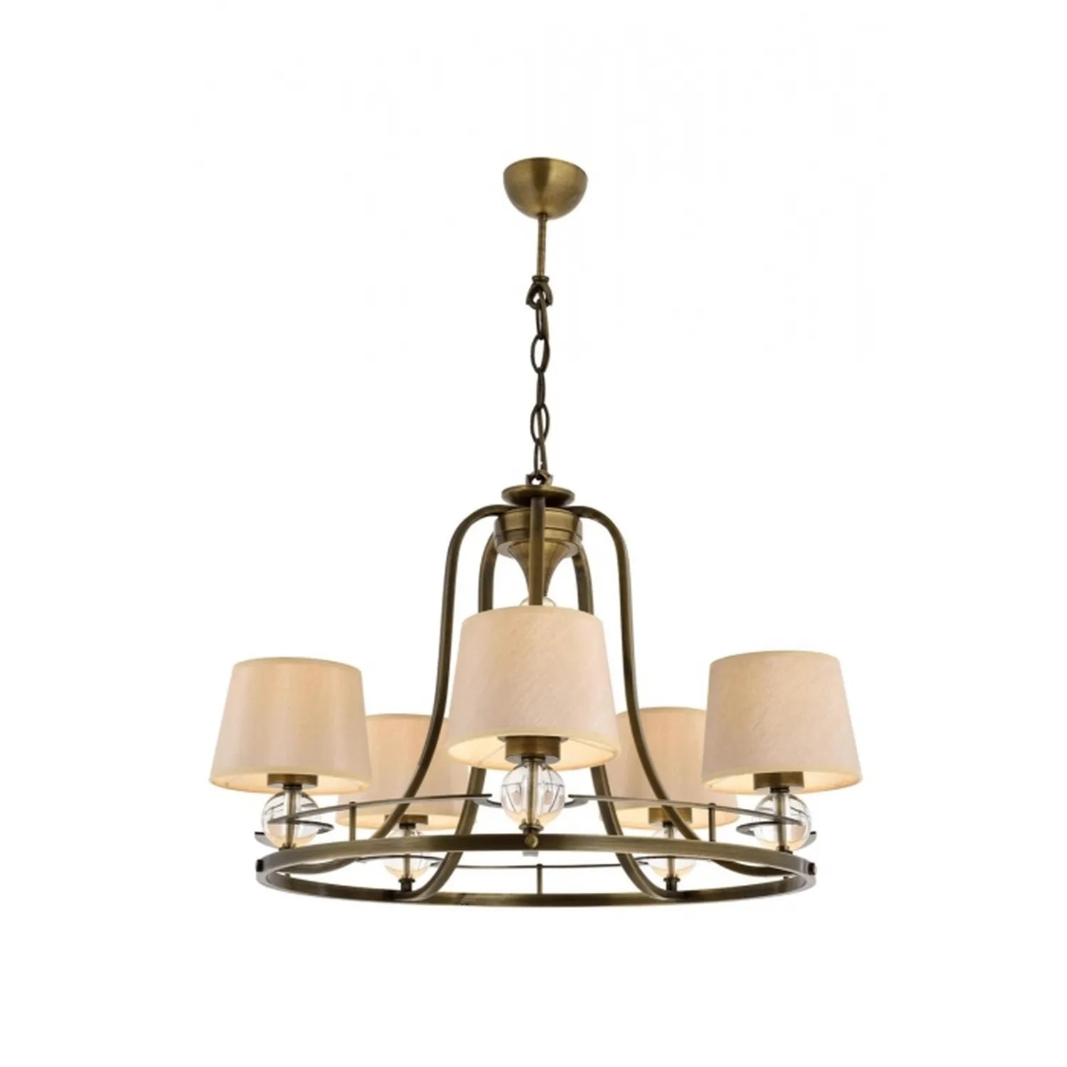 AVONNI AV-1597-5ES Eskitme Kaplama Modern Avize, E27, Metal, 65cm