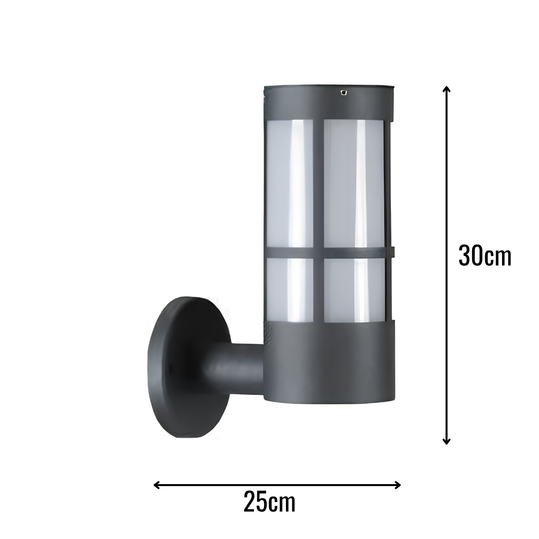 Zerpa Alüminyum E27 Duylu Bollard Tekli Aplik Z 20753