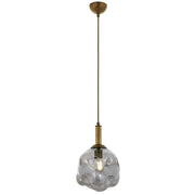 AVONNI AV-60210-1F Eskitme Kaplama Modern Avize, E27, Metal, Cam, 30cm