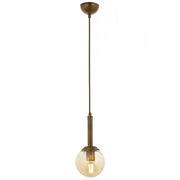 AVONNI AV-60216-1E Eskitme Kaplama Modern Avize, E27, Metal, Cam, 15cm