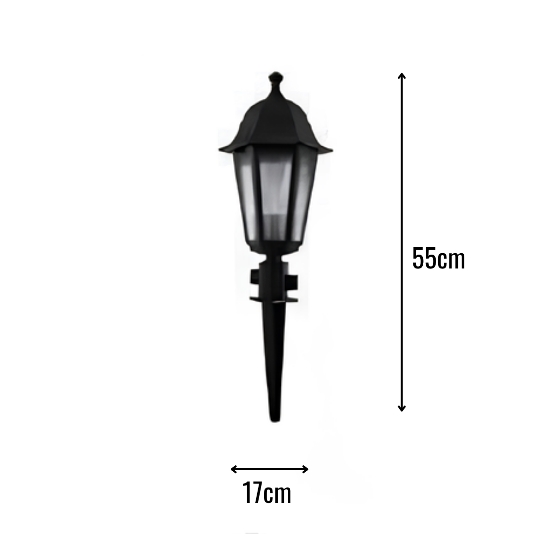 Zerpa Optik Altıgen Siyah Kazıklı Z 6855