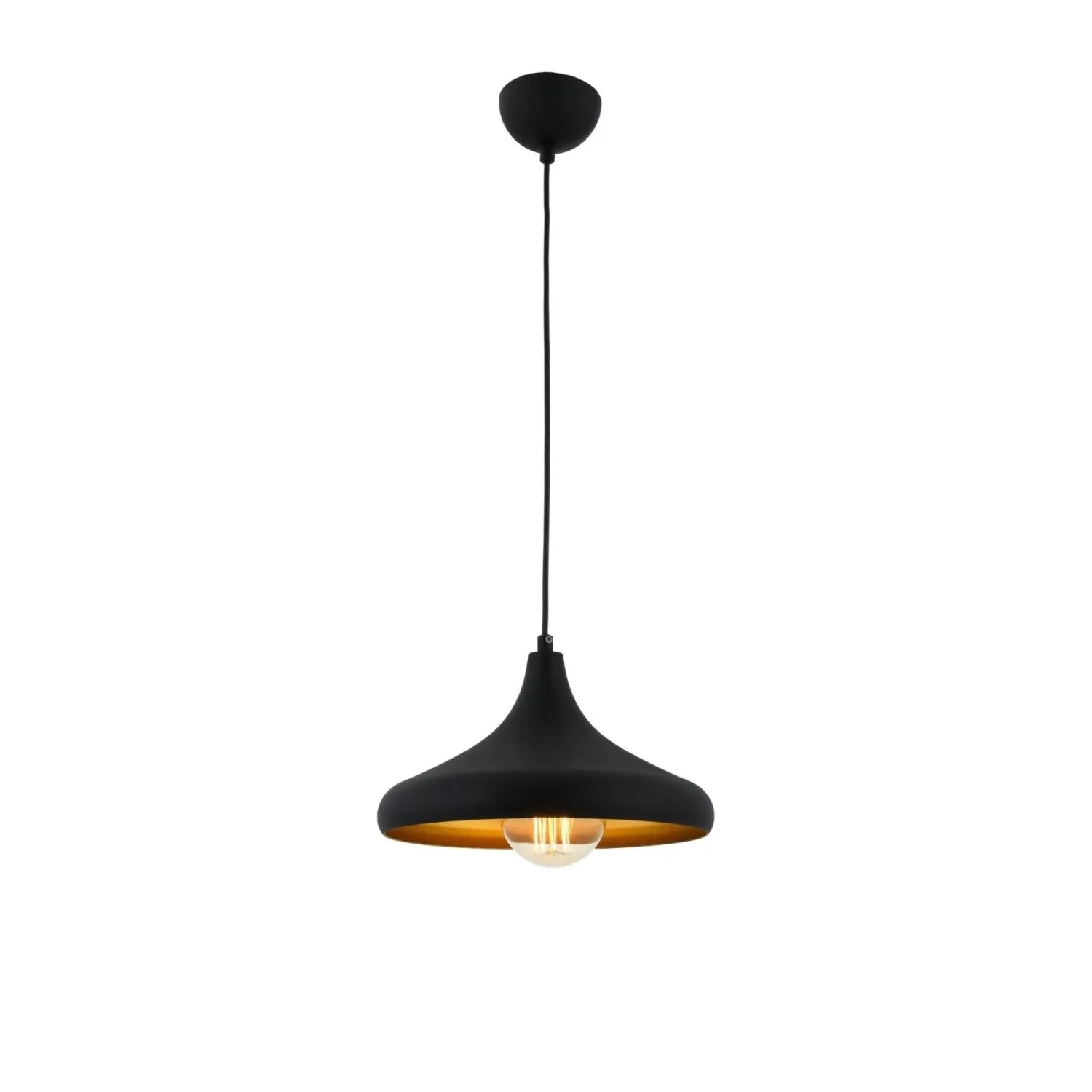 AVONNI AV-4106-M8-BSY-29 Siyah Boyalı Sarkıt, E27, Metal, 29cm