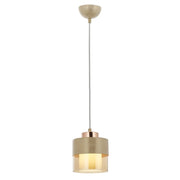 AVONNI AV-60193-1KRM Krem Boyalı Modern Avize, E27, Metal, Cam, 15cm