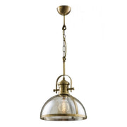 AVONNI AV-5063-1E Eskitme Kaplama Sarkıt, E27, Metal, Cam, 30cm