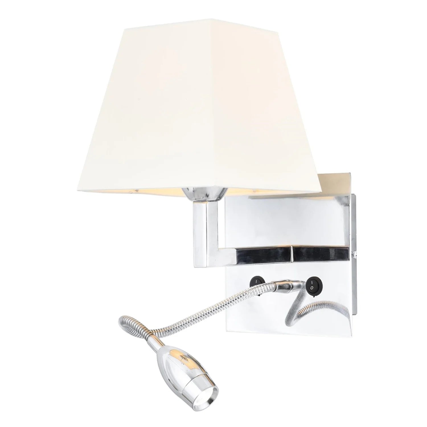 AVONNI HAP-9064-LED Krom Kaplama Aplik, E14, Metal, 22x25cm
