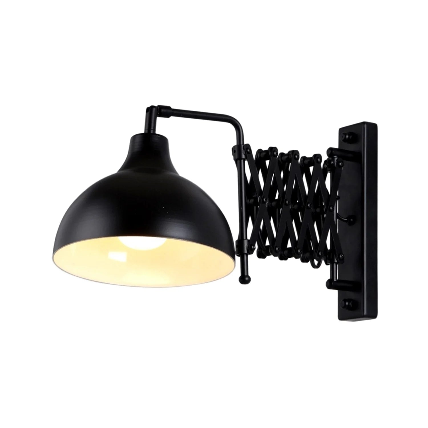 AVONNI HAP-9082-BSY Siyah Boyalı Aplik, E27, Metal, 22x45cm