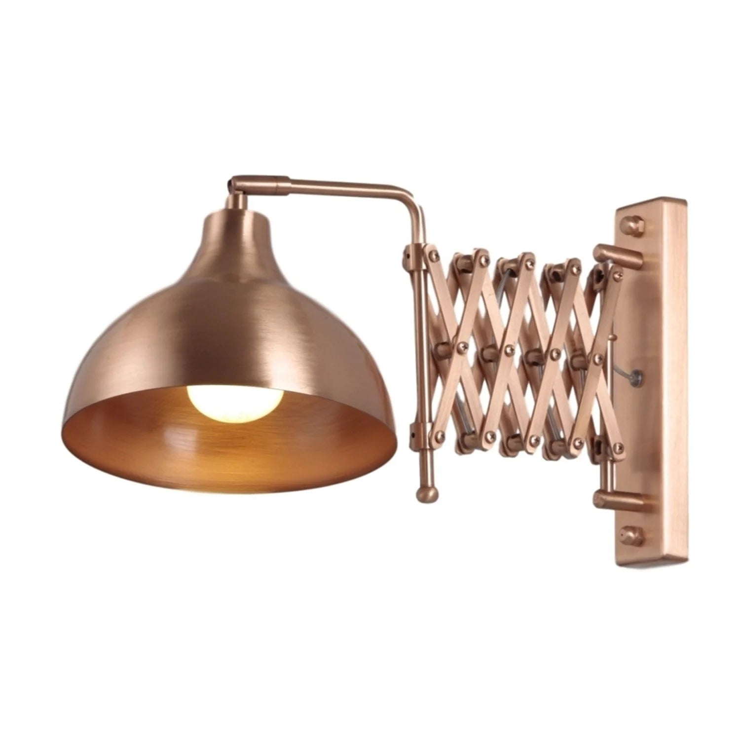 AVONNI HAP-9082-CPR Bakır Kaplama Aplik, E27, Metal, 22x45cm