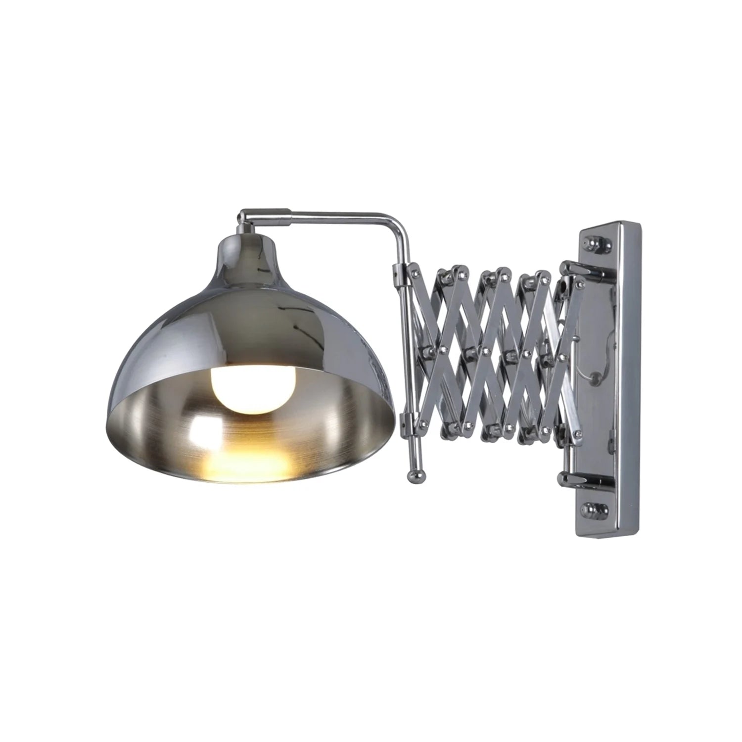 AVONNI HAP-9082-K Krom Kaplama Aplik, E27, Metal, 22x45cm
