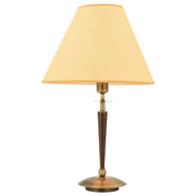 AVONNI HML-9009-1EB Eskitme Kaplama Masa Lambası, E27, Metal, Ahşap, 40cm
