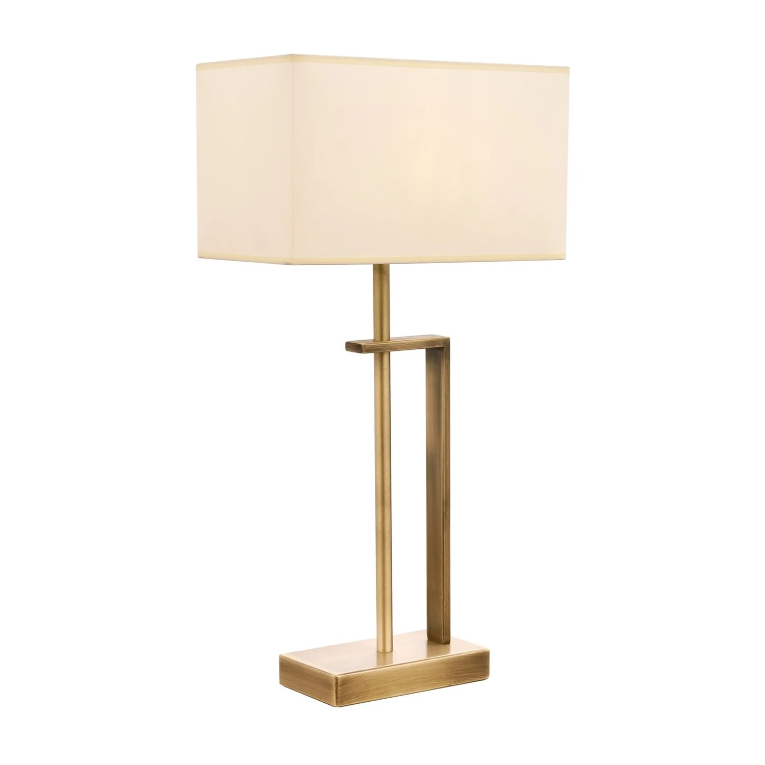 AVONNI ML-9109-1E Eskitme Kaplama Masa Lambası, E27, Metal, 35cm