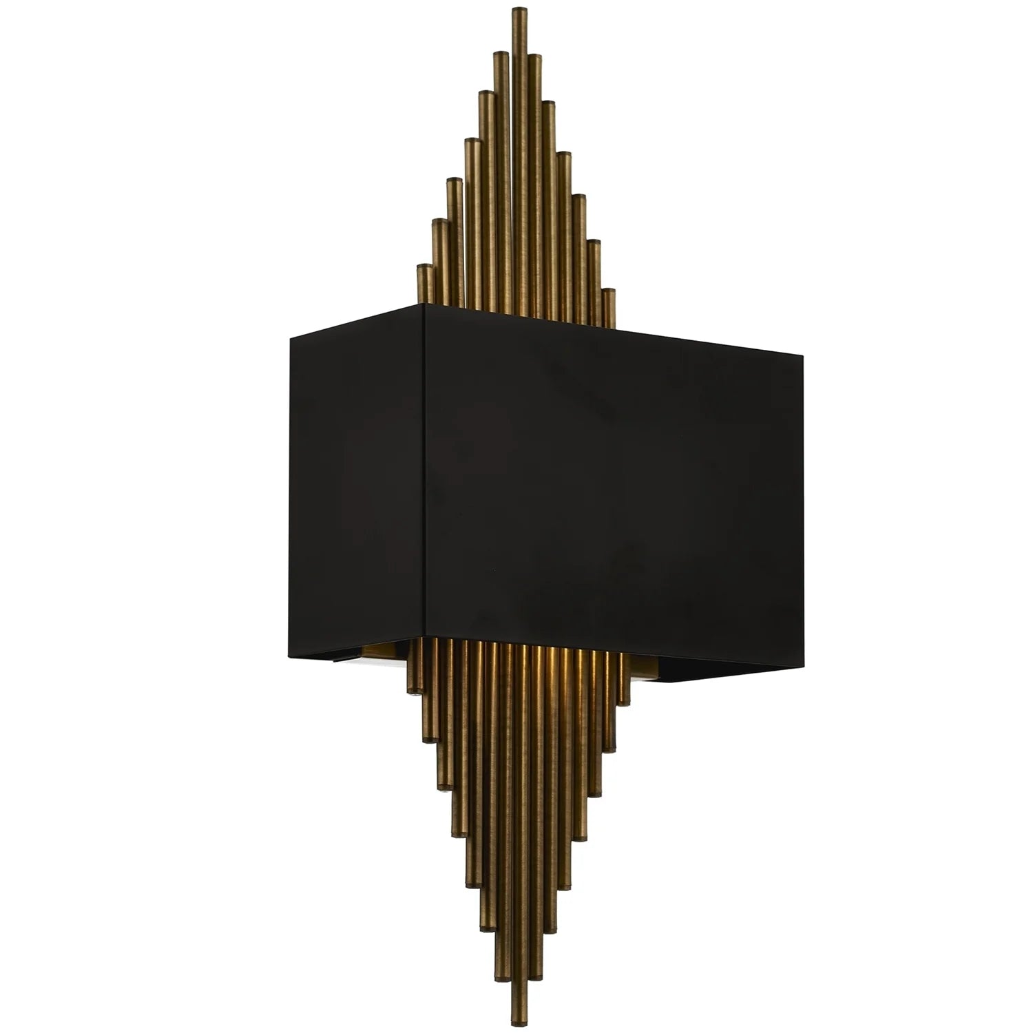 AVONNI AP-62175-01 Siyah Boyalı Aplik, E27, Metal, 25x13cm