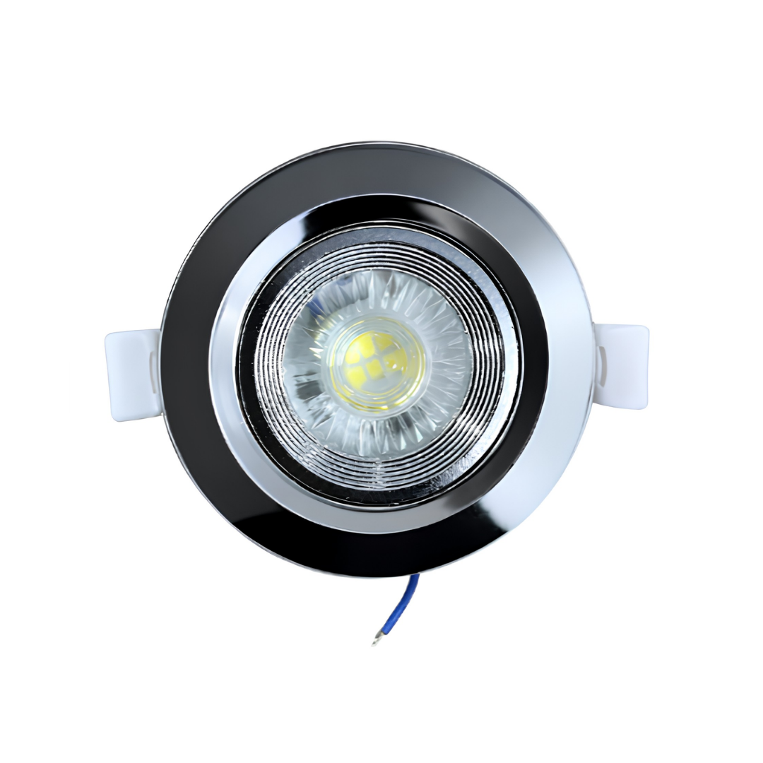 Helios Opto 5 W Krom Kasa Panel Aydınlatma Beyaz Işık HS 1211