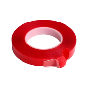 Çift Taraflı Çok Kuvvetli Silikonlu Su Geçirmez Akrilik Şeffaf Bant 18mm X 2mt