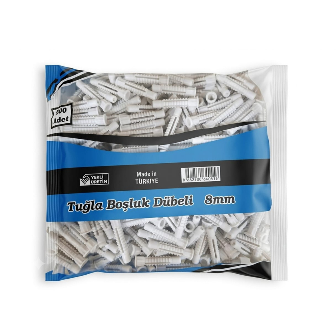 Zenith Tuğla Boşluk Dübeli 8 mm 500 Adet
